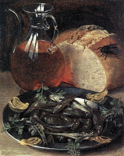 Georg Flegel Still-Life with Fish Spain oil painting art